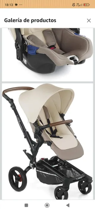 Jané Rider Cochecito Bebé 3 Piezas Carro Maxi cosi