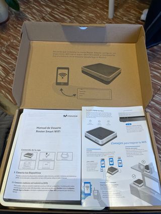 Router Movistar Fibra Óptica