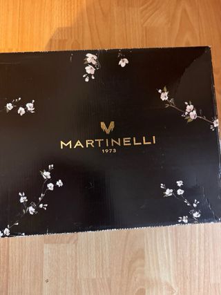 Botín tacón Martinelli estampado floral