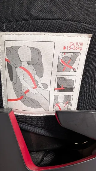 Silla Cybex Solution X-fix Grupo 2/3