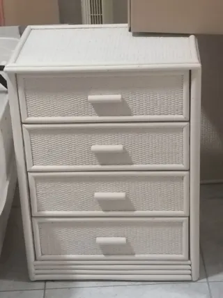 Cajonera de madera 4 cajones