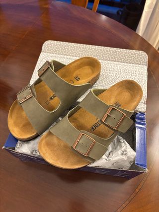 Birkenstock Madrid Verde Oliva Talla 40