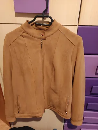 Chaqueta Punto Roma Marrón