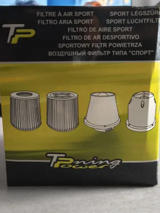 Filtro de aire cónico deportivo