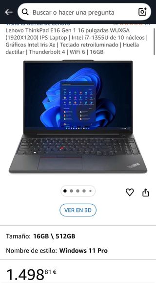 Lenovo ThinkPad E16 i7-1355U