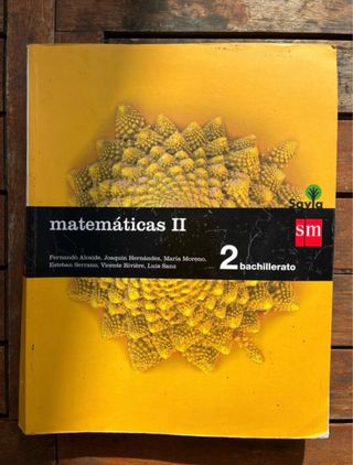 Matemáticas II. 2 Bachillerato. Savia
