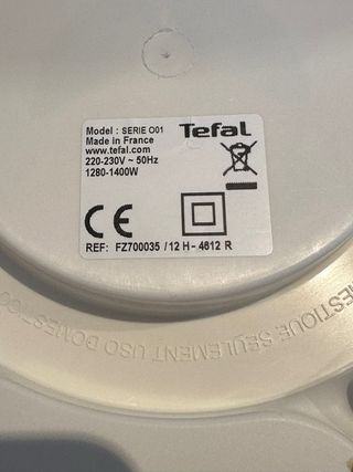 Freidora de aire Tefal Actifry