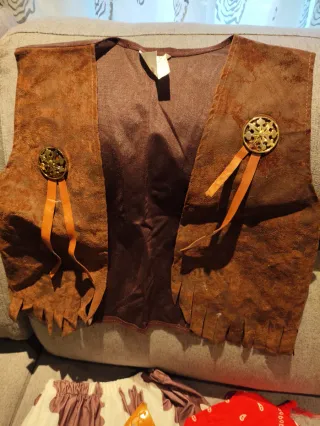 Disfraz Vaquera Talla Única