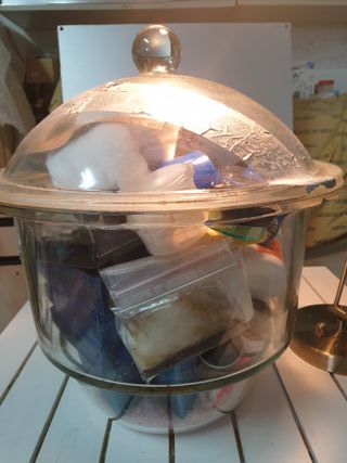 Desecador de vidrio 250mm - 300mm (diámetro)