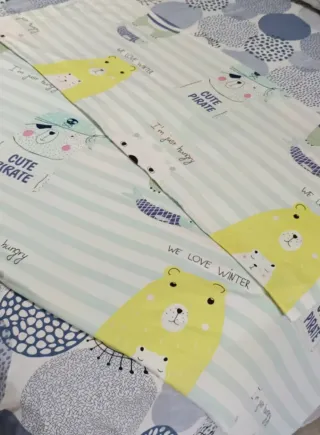 Funda nórdica infantil osos y piratas cama 90cm