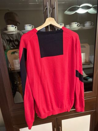 Jersey Purificación García Rojo Rayas