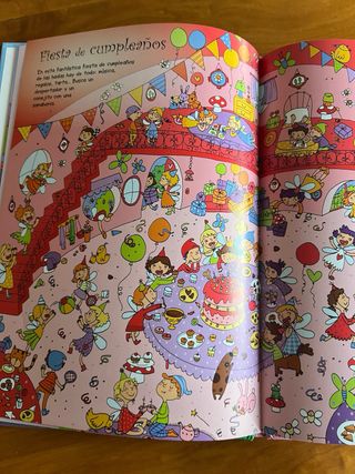 Libro infantil de buscar  El mundo de hadas