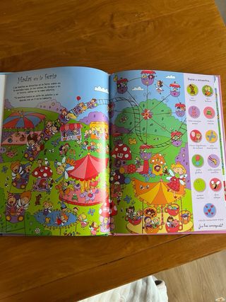 Libro infantil de buscar  El mundo de hadas