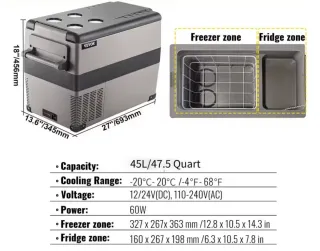 Nevera portátil Camper