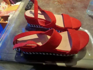 Sandalias Amar Amore Rojas