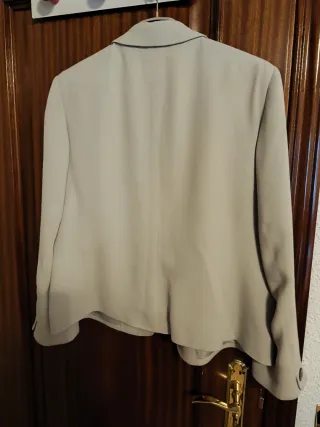 Chaqueta de vestir beige