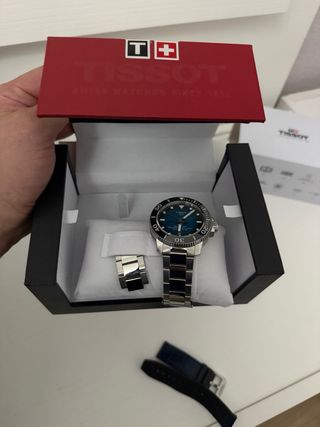 Reloj Tissot Seastar 2000 Automático turquesa