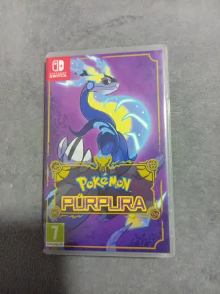 Pokemon Purpura Nintendo Switch RPG