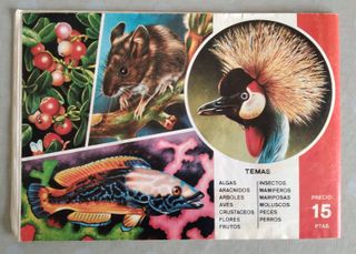 Album Maga Panorama Animales y Plantas Cromos