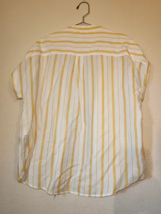 Camisa rayas cuello mahón sin estrenar