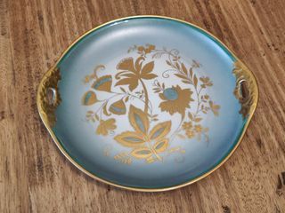 Piatto Longo oro zecchino dipinto