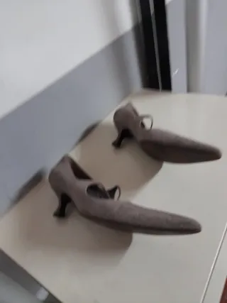 Zapatos de ante lila