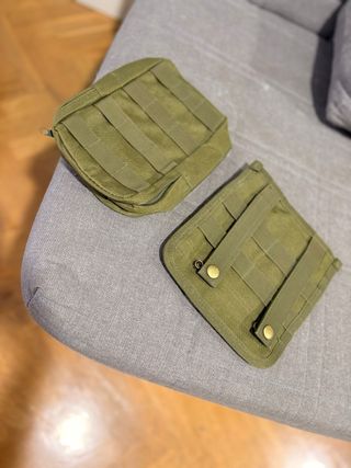 Chaleco táctico paintball/airsoft verde