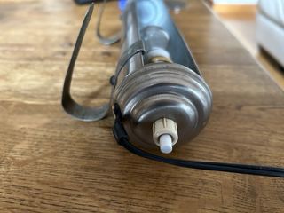 Lampada da libreria vintage in metallo