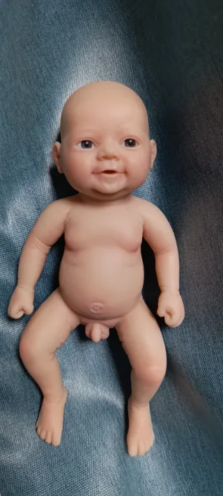 Muñeco Reborn Silicona 18cm Nuevo