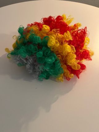 Peluca Disfraz Marrón Talla Única