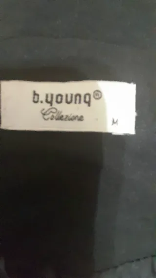 Gabardina negra mujer