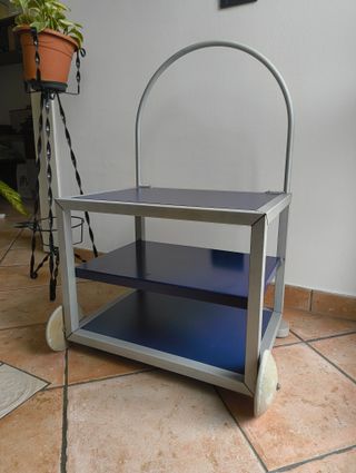 Carrellino vintage Ikea con ruote