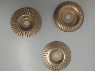 3 Discos Talla Madera 100mm/4pulgadas