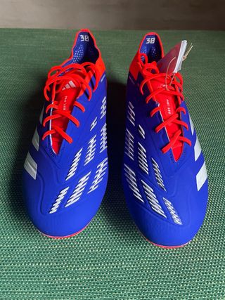 Botas Tacos Fútbol Adidas Predator Elite FG Azul