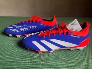 Botas Tacos Fútbol Adidas Predator Elite FG Azul