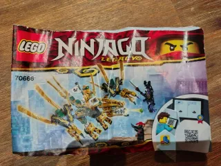 Lego Ninjago Legacy 70666 Dragón Dorado