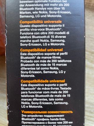 Bluetooth universal para coche