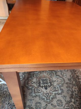 Mesa comedor extensible madera