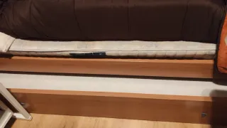 Cama nido con 2 camas y 2 colchones