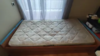 Cama nido con 2 camas y 2 colchones