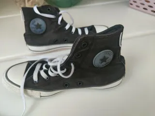 Converse negras lona talla 37