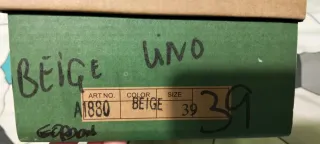 Zapatos Bubble Kids Beige Talla 39