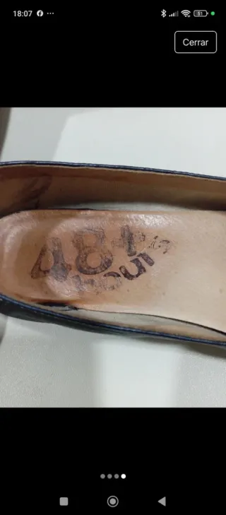 Zapatos Parisinos Piel Azul/Plata