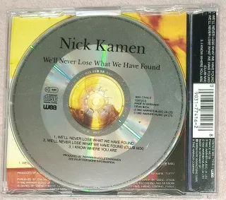 Nick Kamen cd single We'll Never Lose What We H