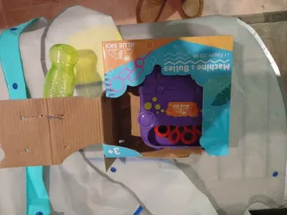 Máquina de Pompas Blue Sky Morada