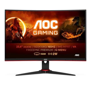 Monitor AOC 23,6 165Hz Full HD Curvo