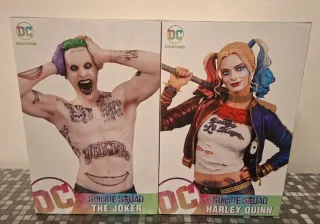 Statue Joker e Harley Quinn