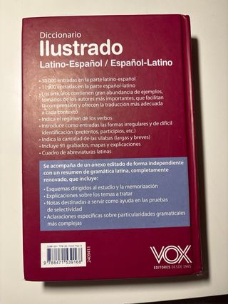 Diccionario Ilustrado Latín. Latino-Español/ Es...
