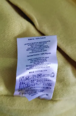 Giacca Special Blend Gialla Taglia S