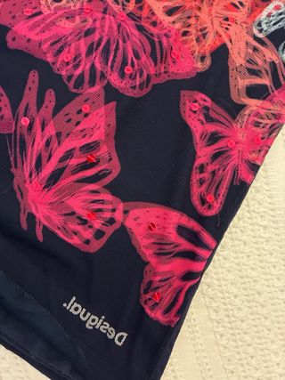 Camiseta Desigual Niña Mariposas Multicolor